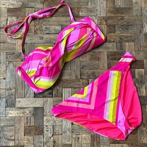 Trina Turk Waltz Twist Bikini Size 14